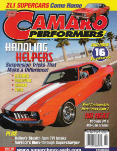 CAMARO PERFORMERS 2004 SPRING - CROSS-RAM Z, COOL TRANNY, HOLLY RAM TPI, SHOCKS